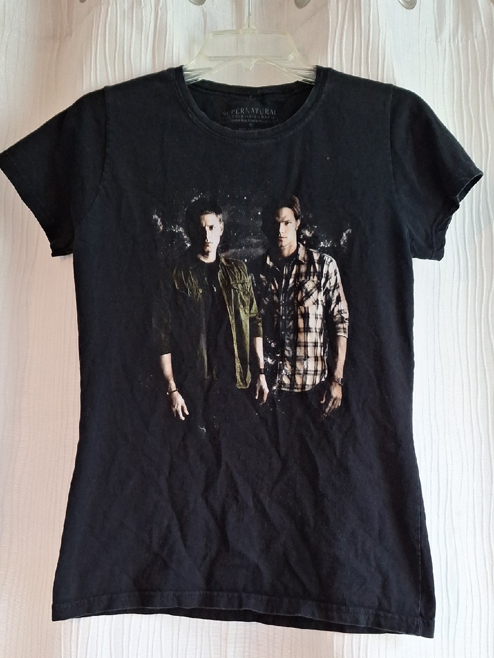 Supernatural Crewneck T-Shirt - Black